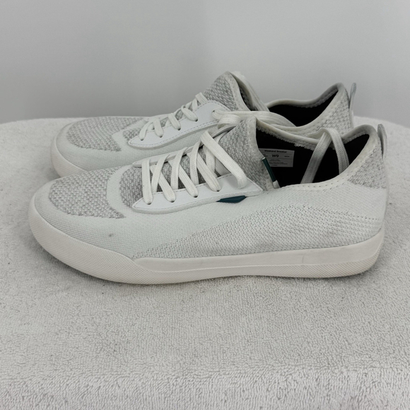 Vessi Shoes - Vessi Womens Weekend Sneaker Size 9 Waterproof White Knit Casual Shoe Athletic